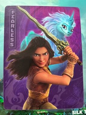 Disney Raya and the Last Dragon Silk Touch Sherpa Throw Blanket